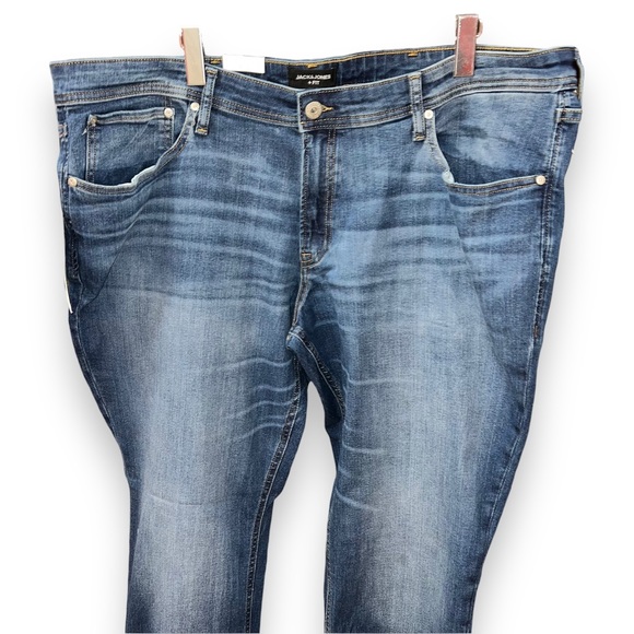 NEW Jack & Jones Classic Slim Straight / Tim Fit Jeans Men’s Big & Tall Sz 44x32 - Picture 6 of 13